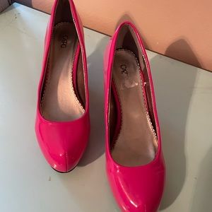 Hot Pink Size 8 Heels